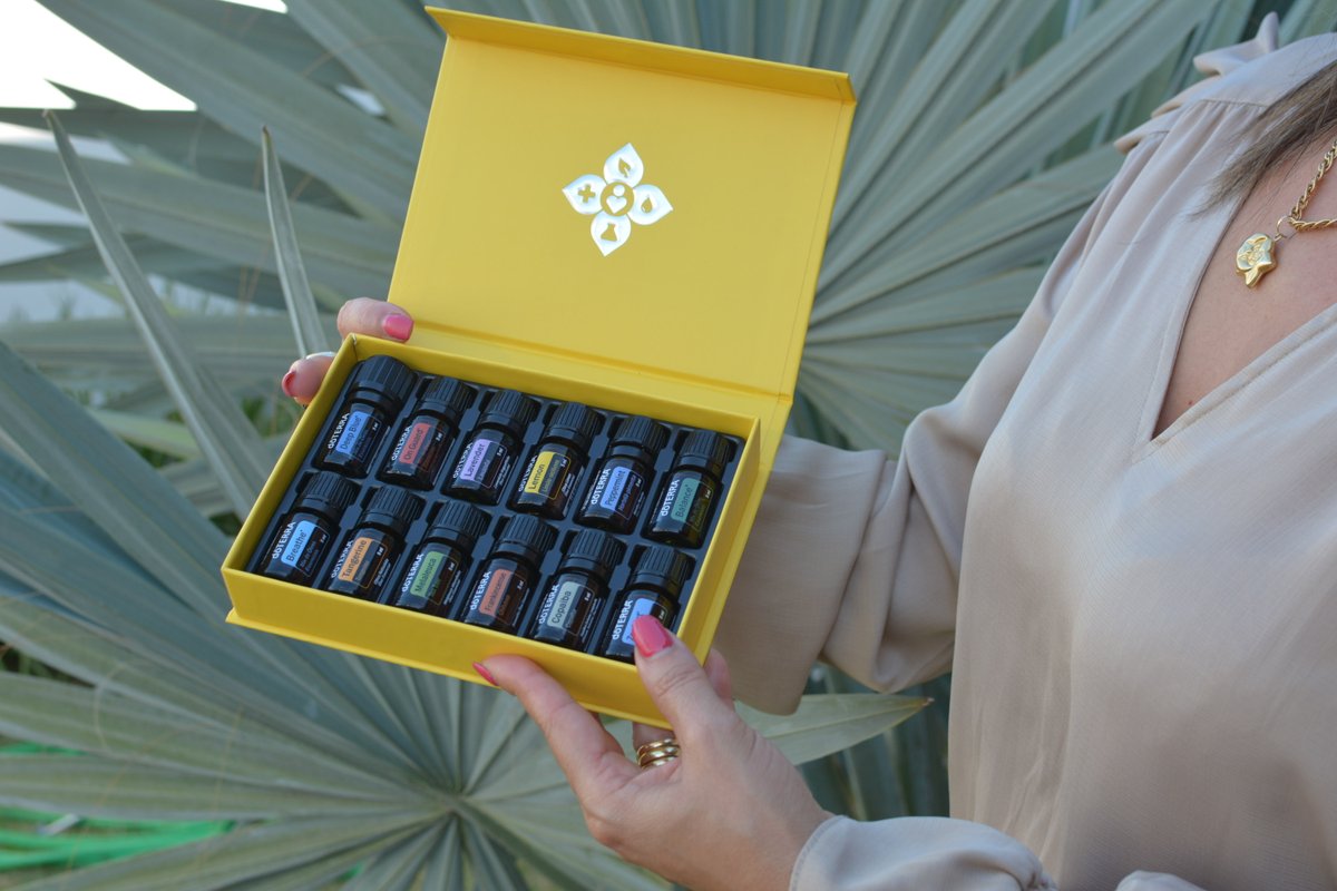 Kit doTERRA com óleos essenciais